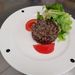 Am&eacute;lioration de la pr&eacute;sentation &agrave; l'assiette (salade de lentilles)